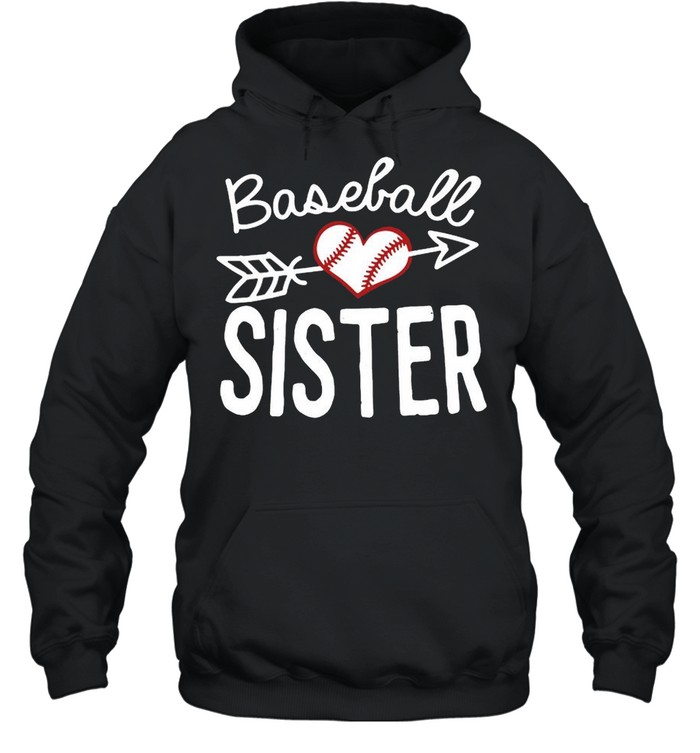 Baseball sister shirt Unisex Hoodie