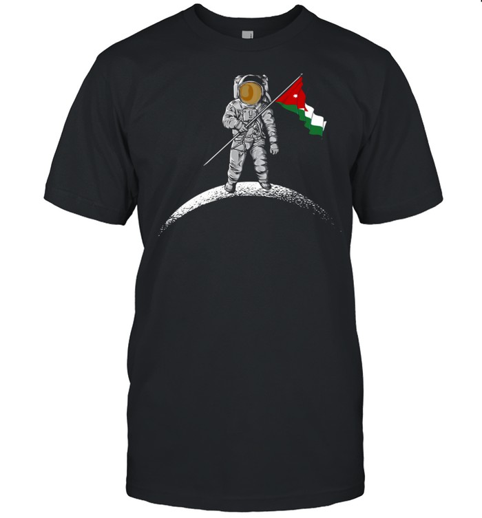 Jordan Heritage Jordanian Astronaut Moon shirt