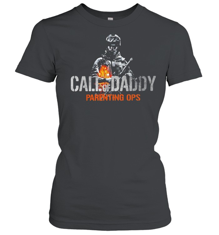 Call Of Daddy Parenting Ops Veteran  Classic Women's T-shirt