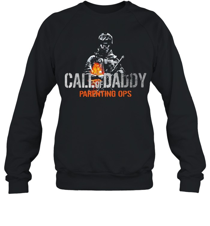 Call Of Daddy Parenting Ops Veteran  Unisex Sweatshirt