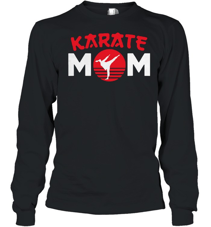Karate mom shotokan shitoryu shirt Long Sleeved T-shirt