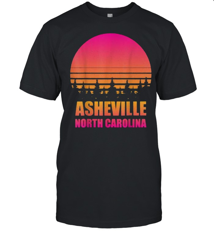 Vintage Asheville North Carolina Souvenirs NC 80s Graphic T-Shirt