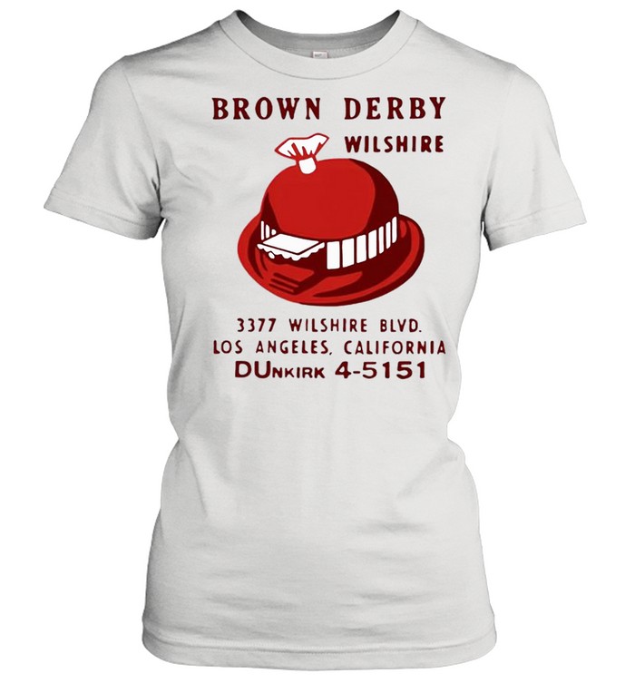 Brown Derby wilshire shirt Classic Women's T-shirt