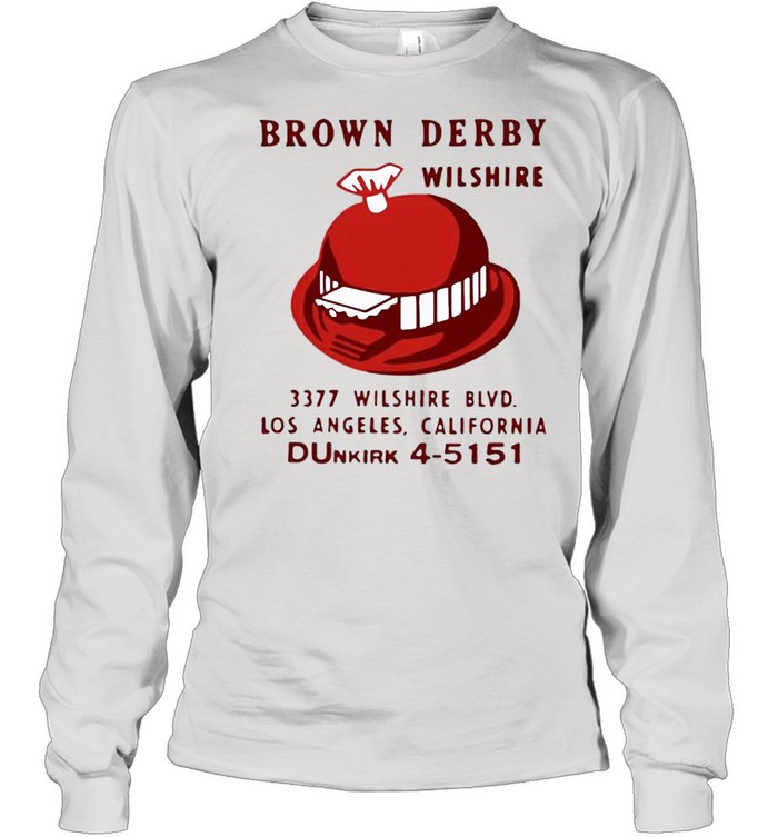 Brown Derby wilshire shirt Long Sleeved T-shirt