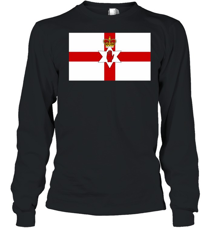 USA Ulster Banner Northern Ireland Flag Ancestry Heritage T-shirt Long Sleeved T-shirt