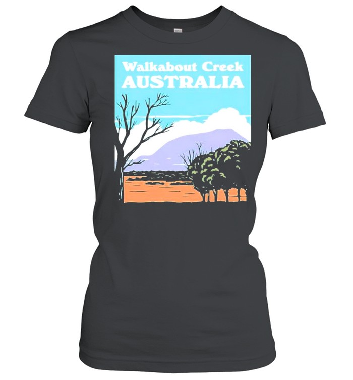 Walkabout creek Australia shirt Classic Women's T-shirt